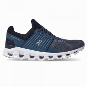 On Cloudswift Road Hardloopschoenen Heren Donkerblauw | GVZI16893