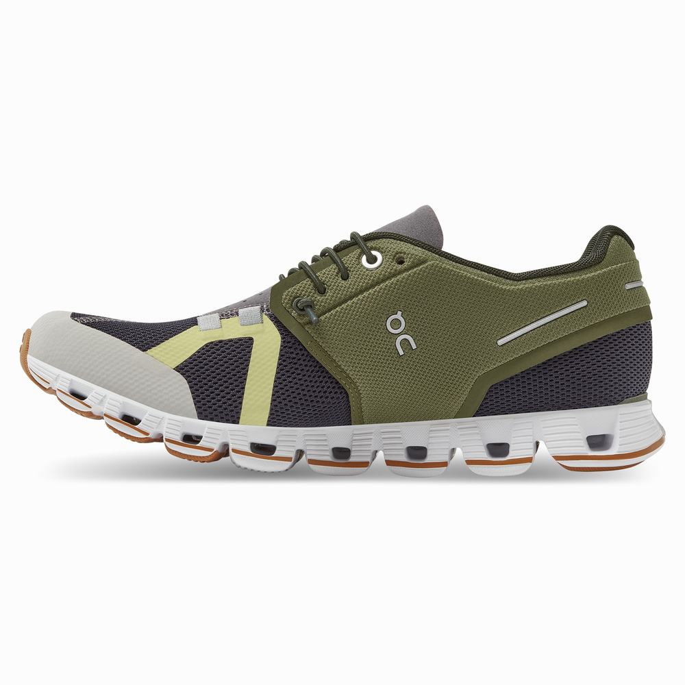 On Cloud 70/30 Road Hardloopschoenen Dames Donkerblauw Groen | DRGH09614