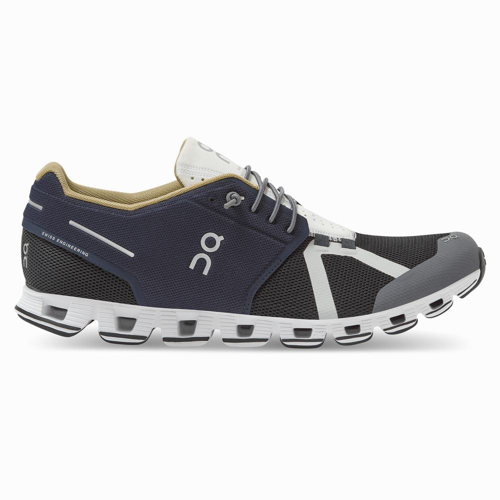 On Cloud 70/30 Road Hardloopschoenen Heren Blauw Zwart | RXGL72391