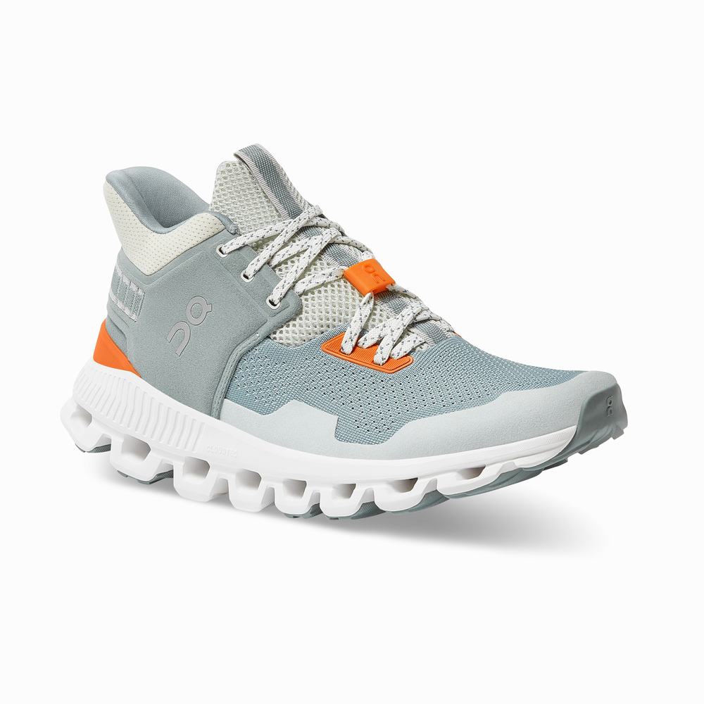 On Cloud Hi Edge Sneakers Dames Lichtblauw | VOYF52790