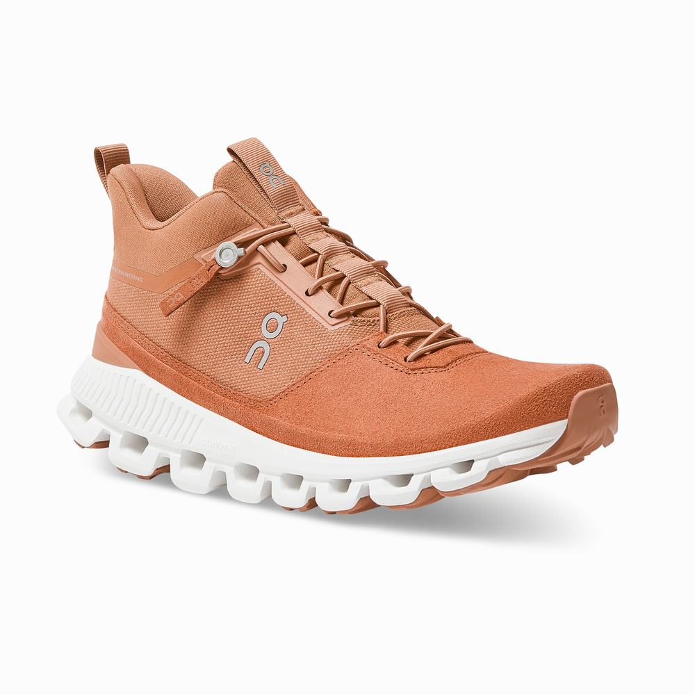 On Cloud Hi Sneakers Dames Oranje | BVNZ47213