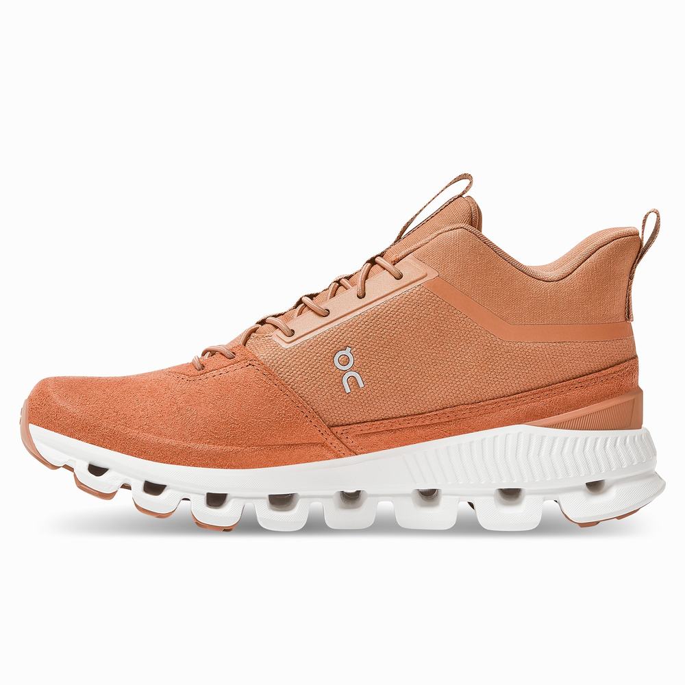 On Cloud Hi Sneakers Dames Oranje | BVNZ47213