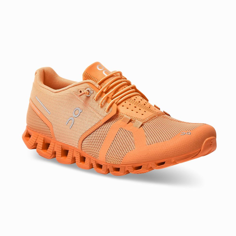 On Cloud Monochrome Road Hardloopschoenen Dames Oranje | RALO74689