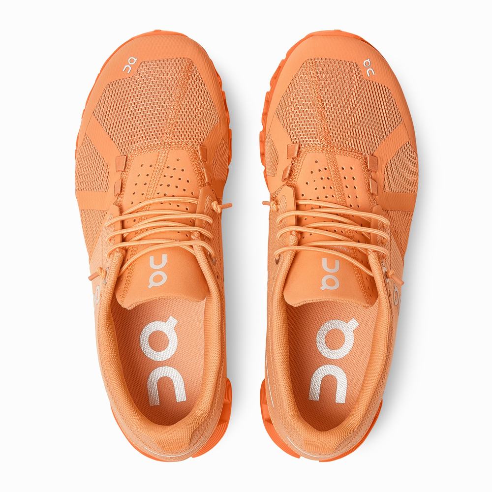 On Cloud Monochrome Road Hardloopschoenen Dames Oranje | RALO74689