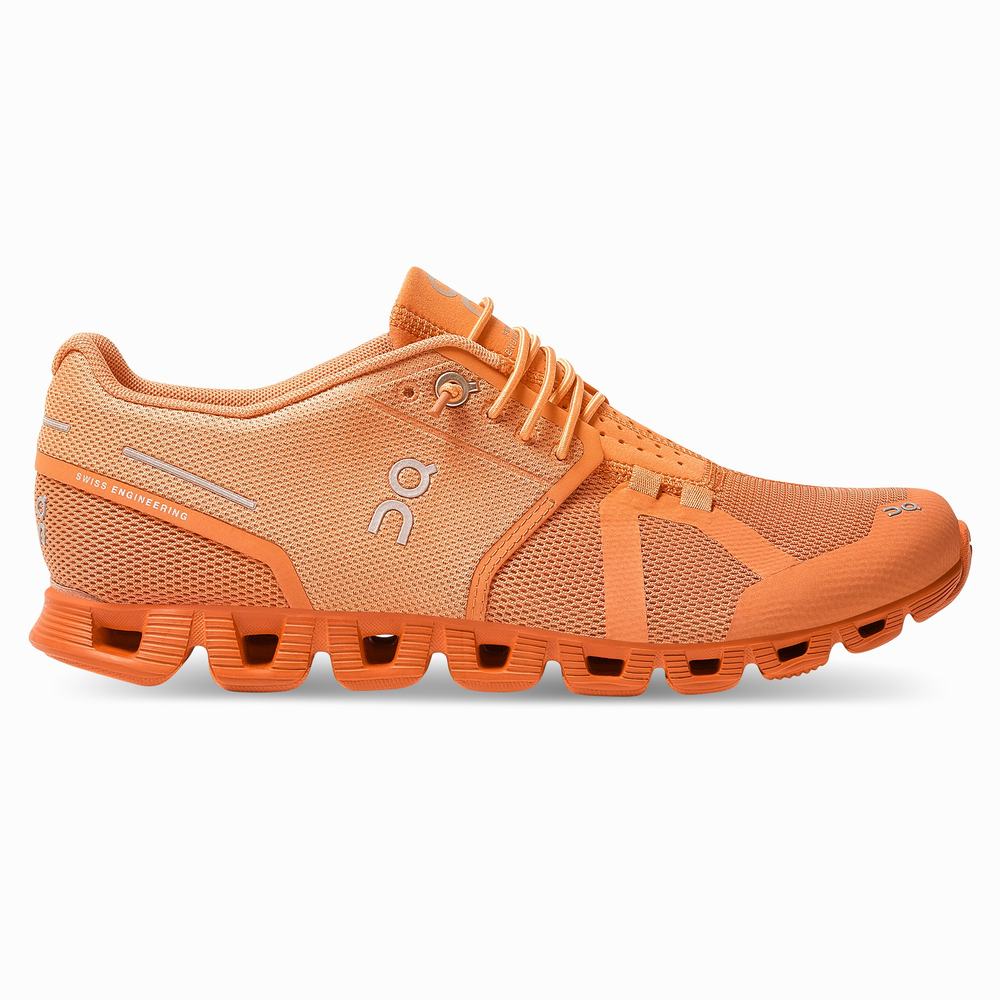 On Cloud Monochrome Road Hardloopschoenen Dames Oranje | RALO74689