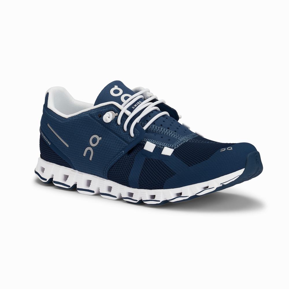 On Cloud Road Hardloopschoenen Dames Donkerblauw | RDZS84963