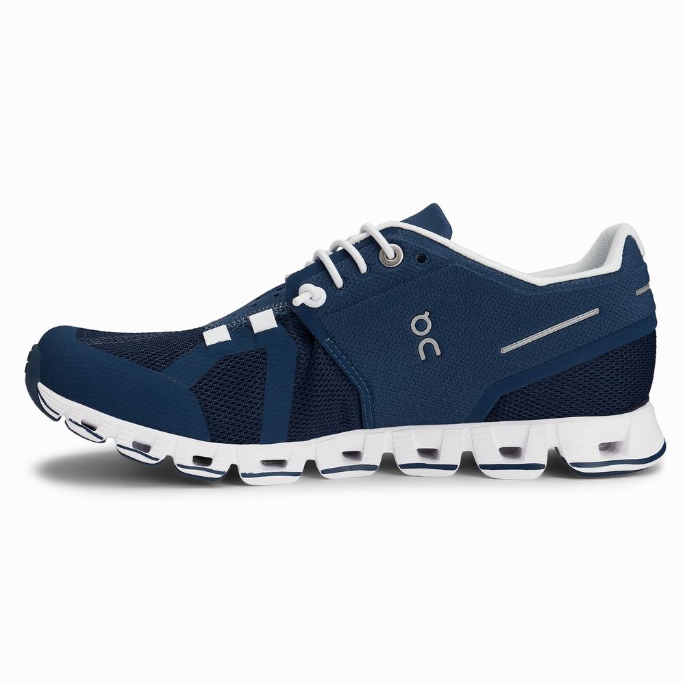 On Cloud Road Hardloopschoenen Dames Donkerblauw | RDZS84963