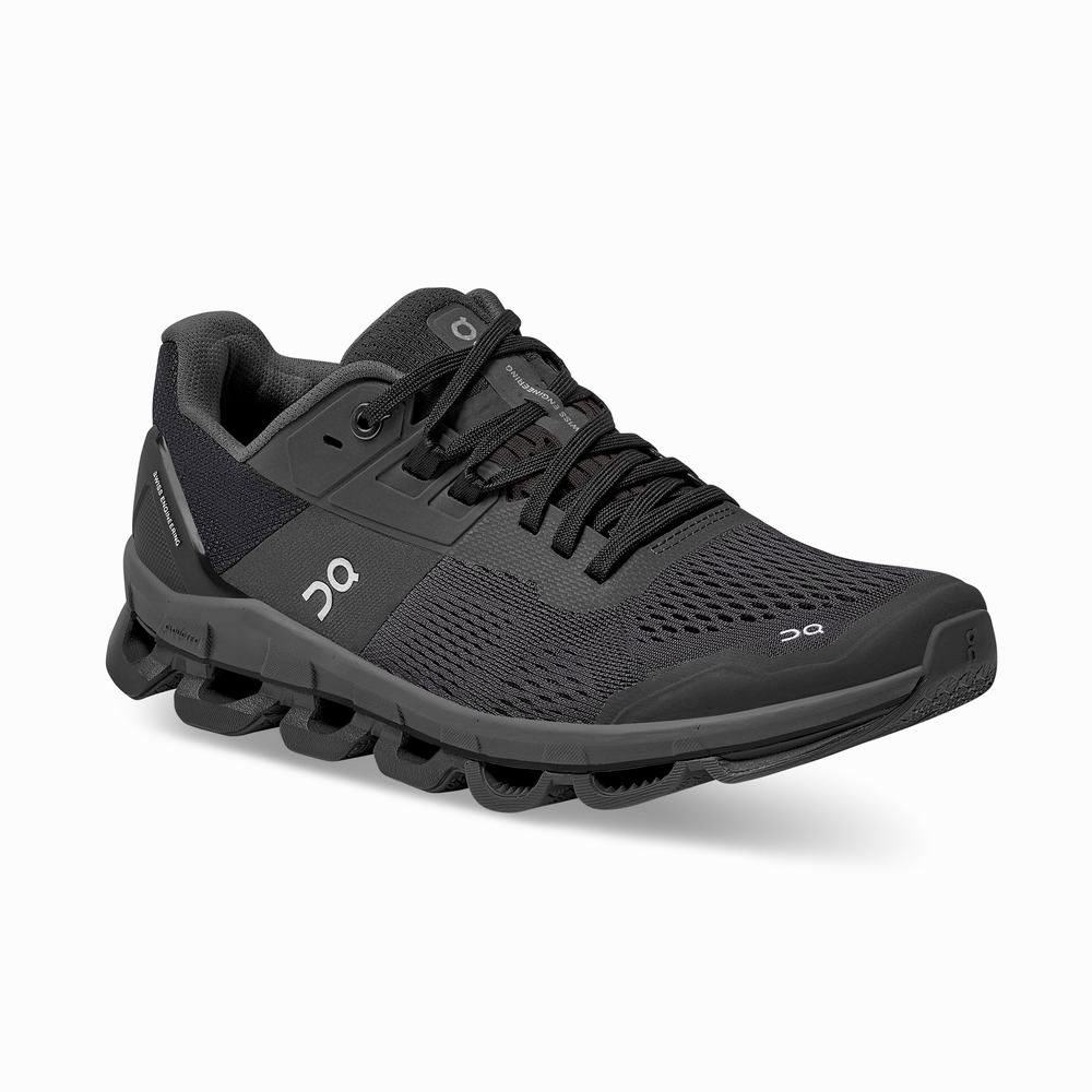 On Cloudace Road Hardloopschoenen Dames Zwart | QCIR65427