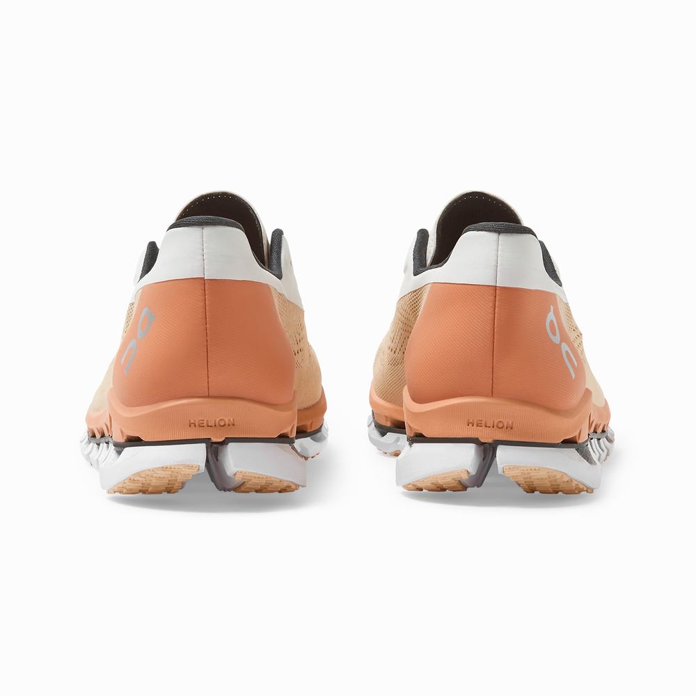 On Cloudboom Road Hardloopschoenen Dames Oranje Bruin Roze | SMLO16037