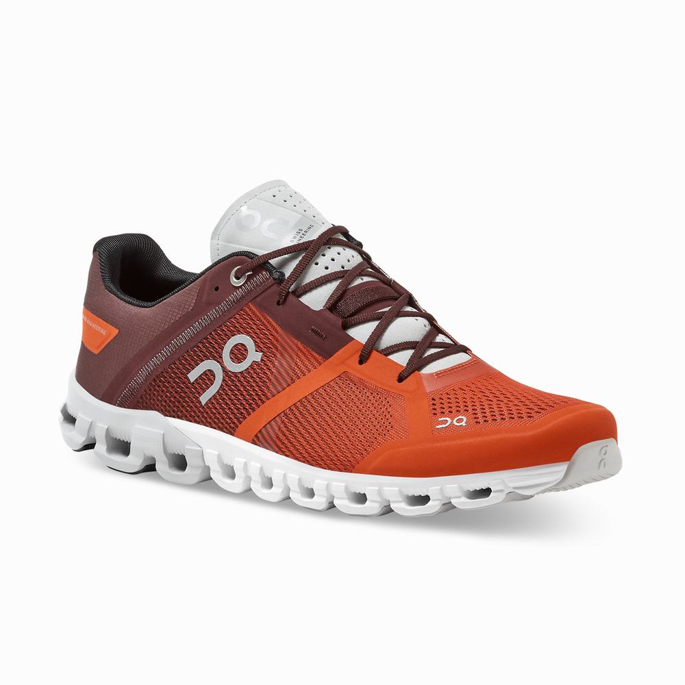 On Cloudflow Road Hardloopschoenen Heren Olijfgroen | JHLR78539