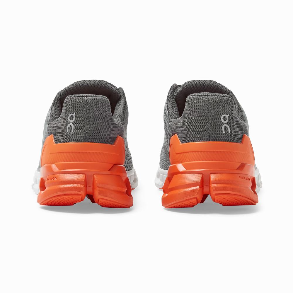 On Cloudflyer Road Hardloopschoenen Heren Grijs Oranje | SGXL85192