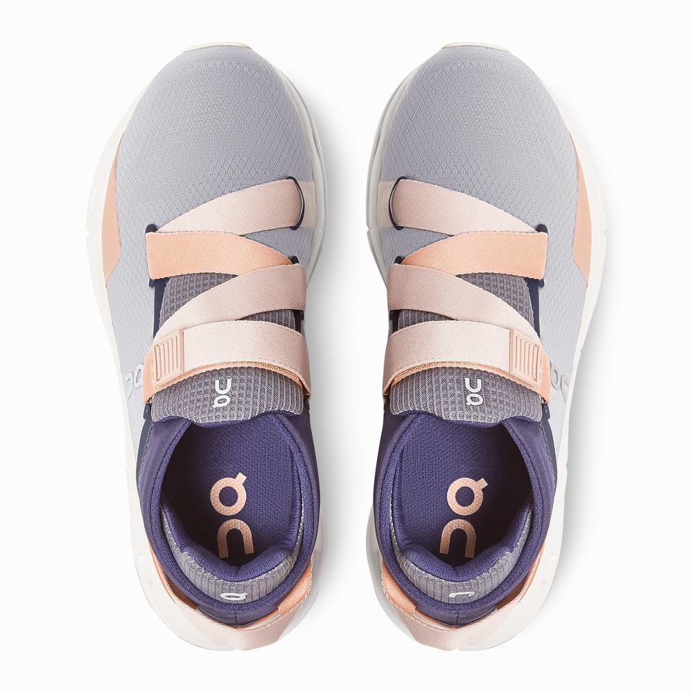 On Cloudnova Wrap Sneakers Dames Zilver | GZJD54298