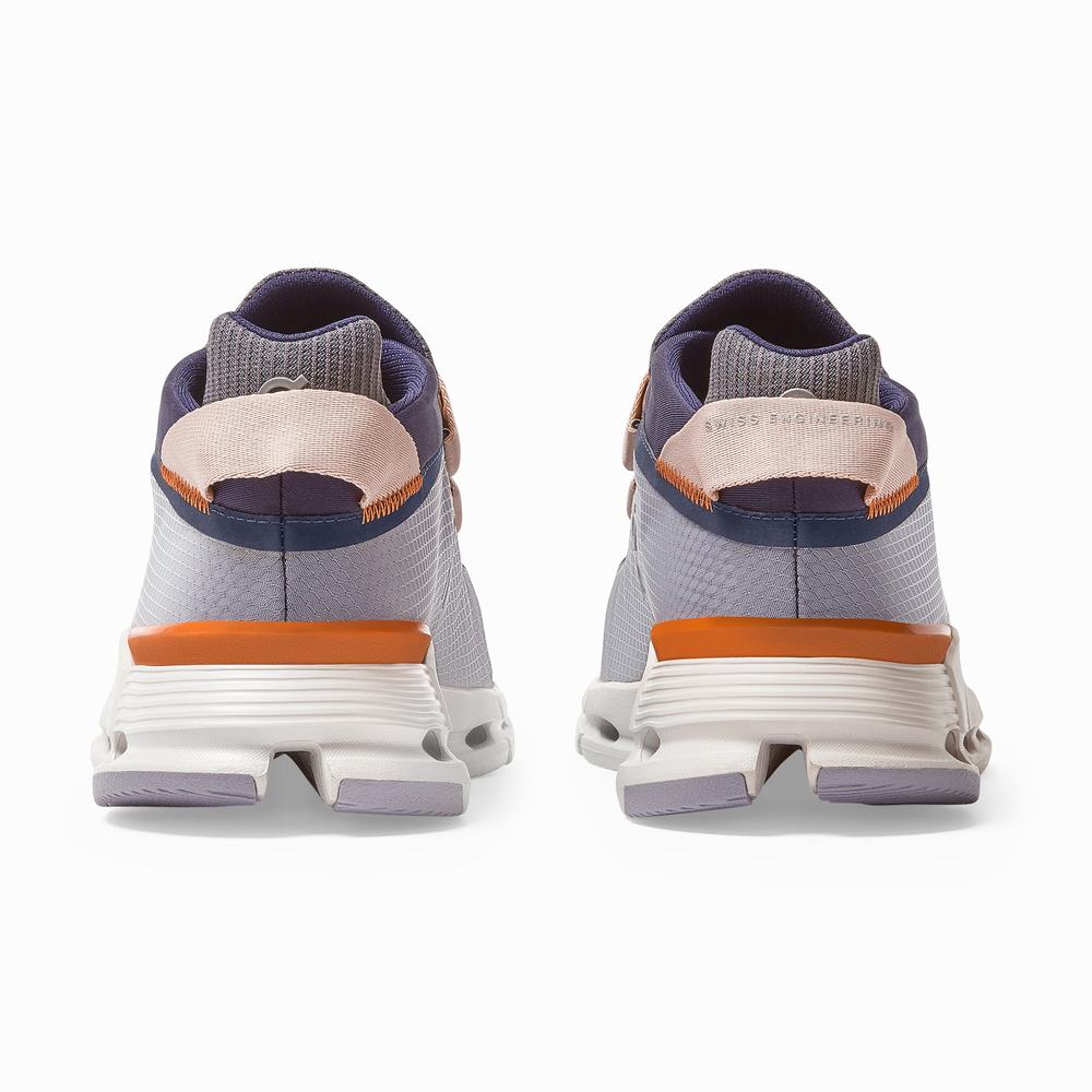 On Cloudnova Wrap Sneakers Dames Zilver | GZJD54298