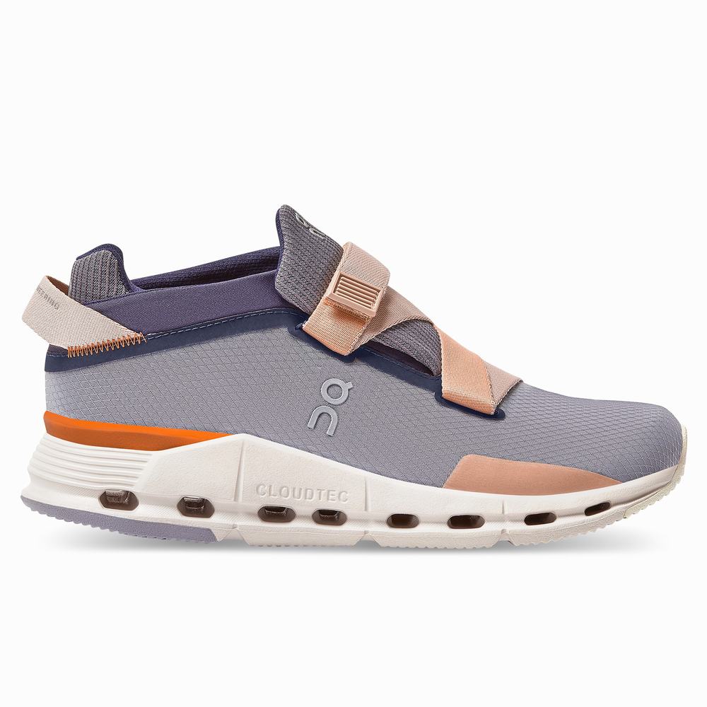 On Cloudnova Wrap Sneakers Dames Zilver | GZJD54298