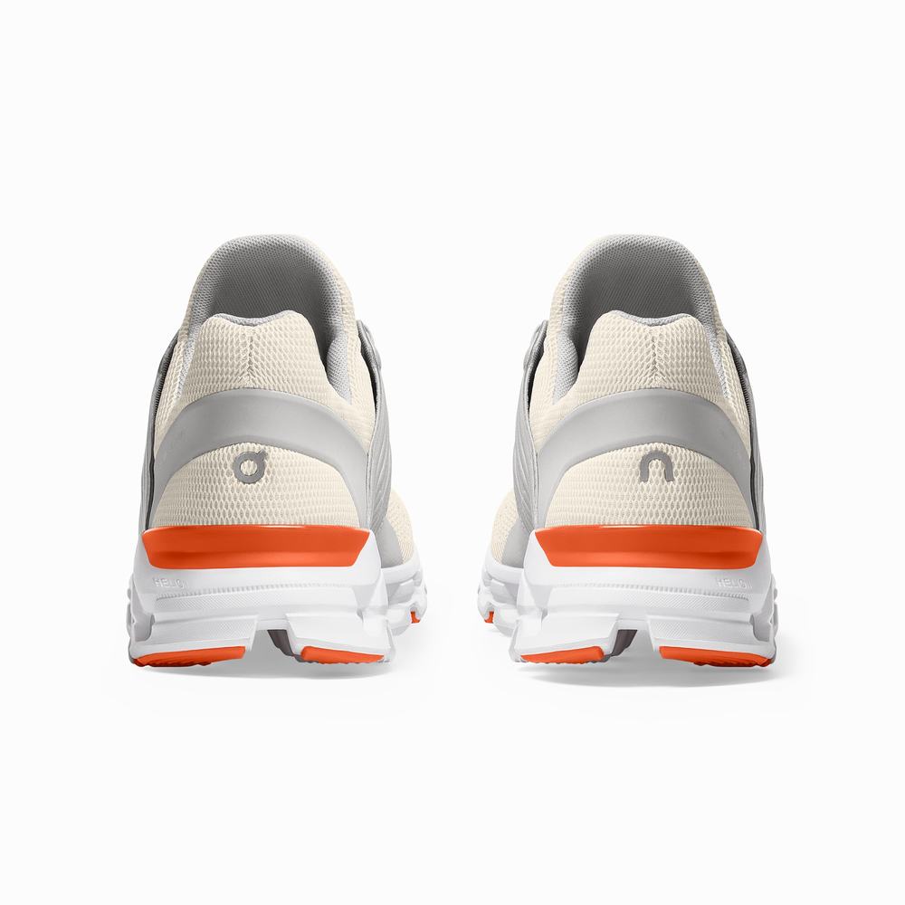 On Cloudswift Road Hardloopschoenen Heren Wit | QGAP27354