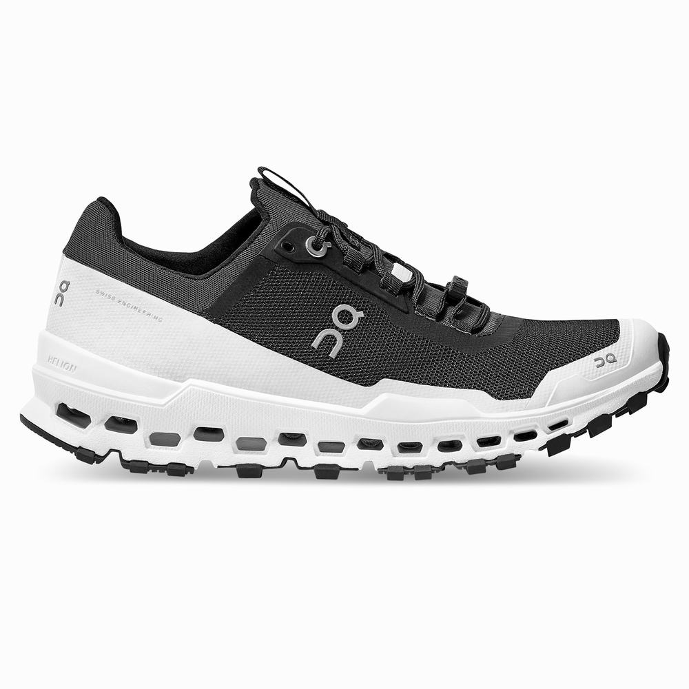 On Cloudultra Trailrunning Schoenen Dames Zwart Wit | XNYR65849