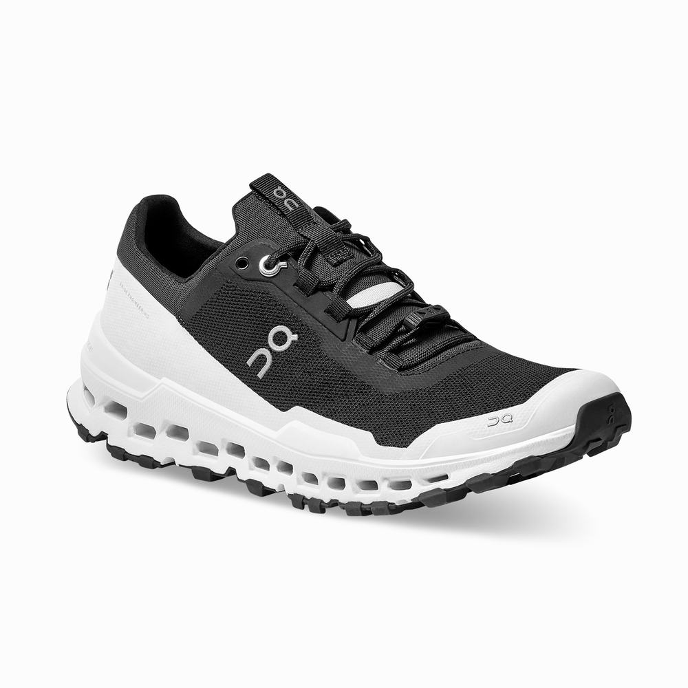 On Cloudultra Trailrunning Schoenen Dames Zwart Wit | XNYR65849