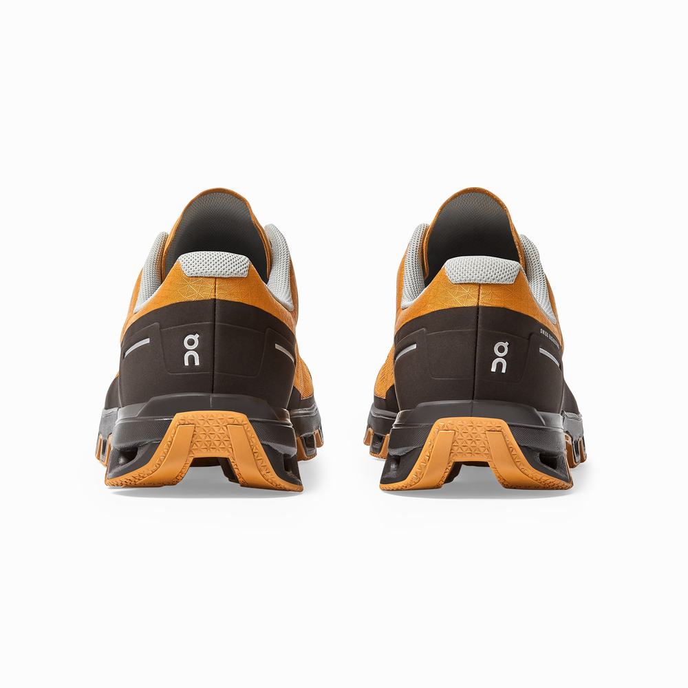 On Cloudventure Trailrunning Schoenen Heren Bruin Geel | ZHJO63479