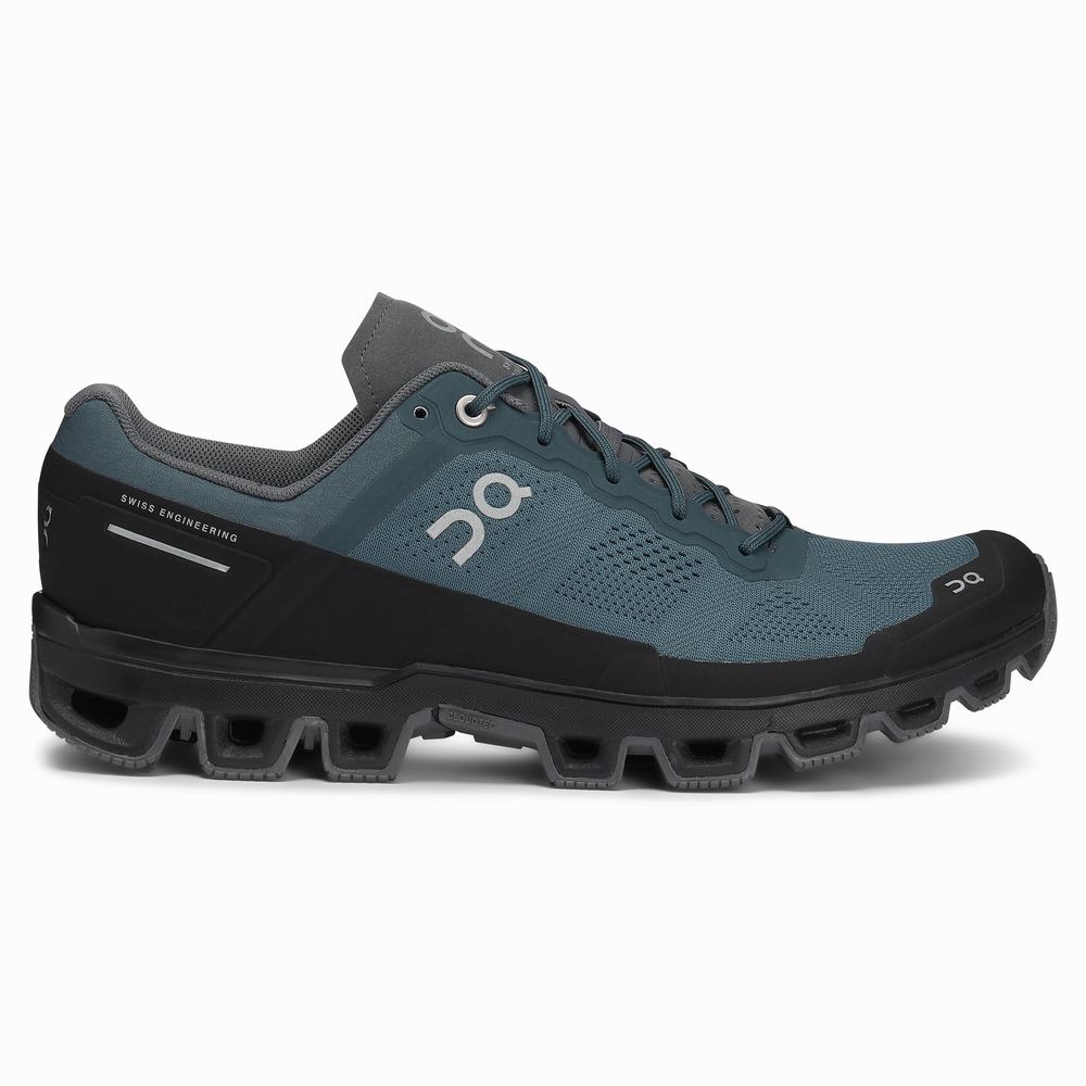 On Cloudventure Trailrunning Schoenen Heren Grijs | MEUK50379