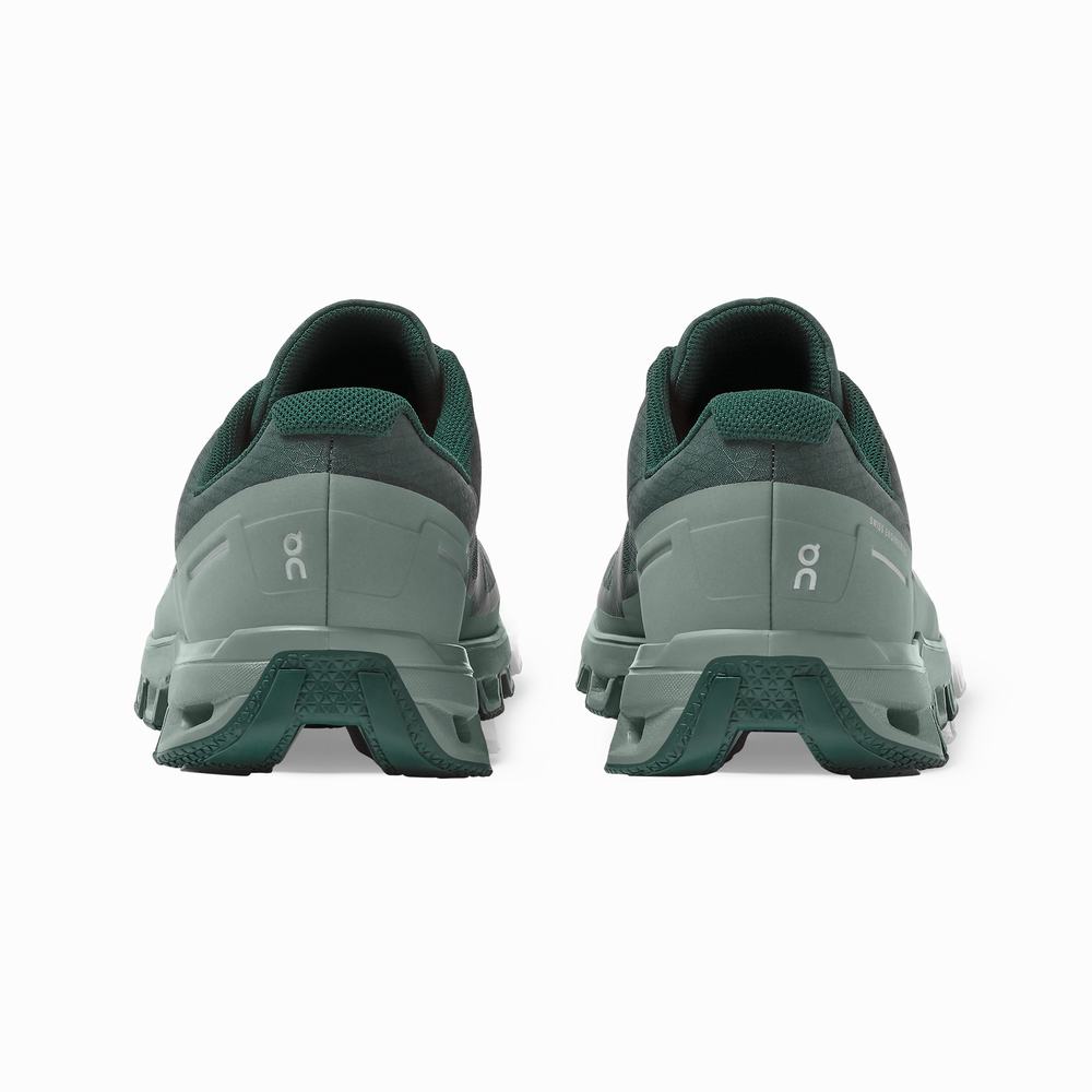 On Cloudventure Waterproof Trailrunning Schoenen Dames Groen | RGXY26508