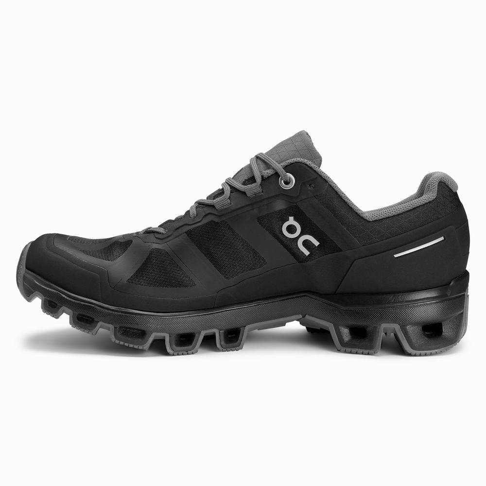 On Cloudventure Waterproof Trailrunning Schoenen Dames Zwart | SKVM17528