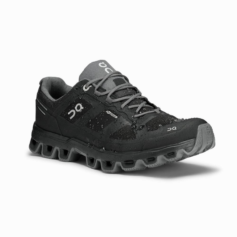 On Cloudventure Waterproof Trailrunning Schoenen Dames Zwart | SKVM17528